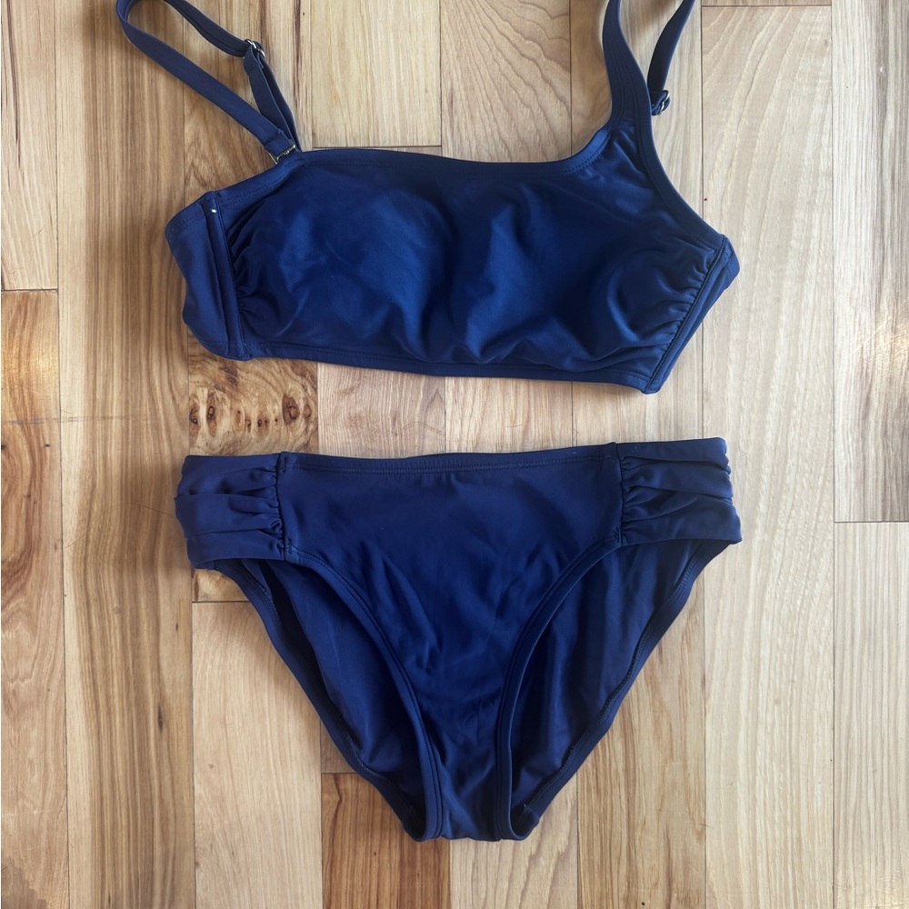 Kona Sol Deep Blue Bikini Set